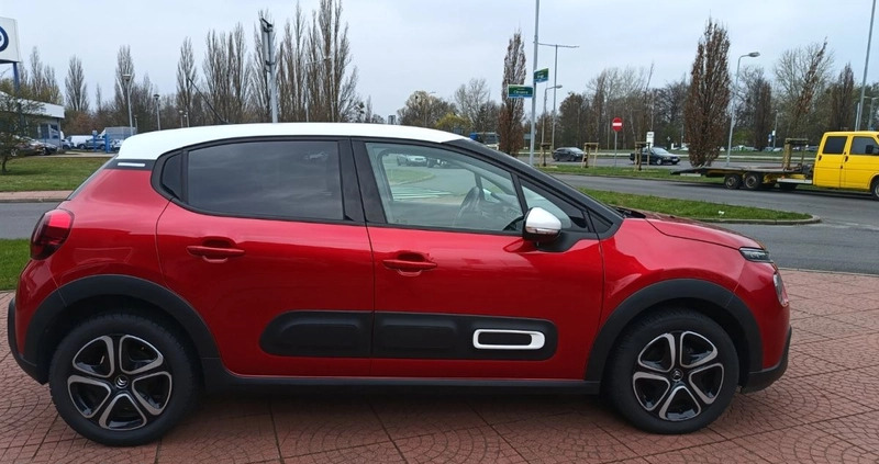 Citroen C3 cena 72900 przebieg: 33556, rok produkcji 2022 z Gniewkowo małe 326